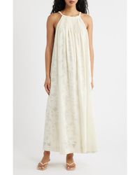 FRNCH - Merope Cotton Blend Maxi Dress - Lyst