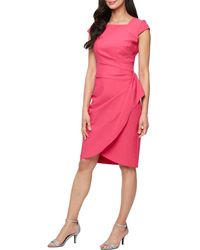 Alex Evenings - Contour Collection Sheath Cocktail Dress - Lyst