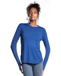 BloqUV - Long Sleeve Sun And Uv Protection Relaxed Scallop Top - Lyst