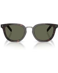 Prada - 52Mm Polarized Cat Eye Sunglasses - Lyst