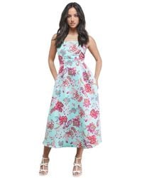 Oasis - Strappy Midi Prom Dress - Lyst