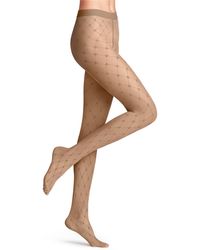 FALKE - Twisted Story Tights - Lyst