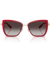 Michael Kors - Sea Island 55Mm Gradient Butterfly Sunglasses - Lyst