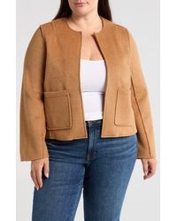 Wit & Wisdom - Open Front Crop Jacket - Lyst