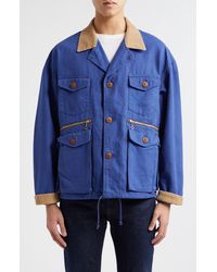 Beams Plus - Heavy Cotton Oxford Hunting Jacket - Lyst