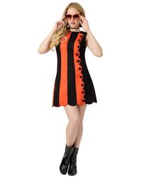 Smak Parlour - Stripe Scallop Mini Dress - Lyst