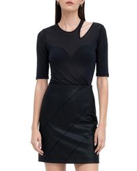 MARCELLA - Taia Asymmetric Cutout Top - Lyst