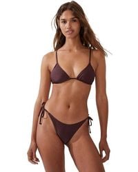 Cotton On - Micro Slider Triangle Bikini Top - Lyst