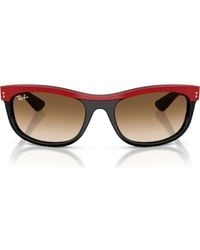 Ray-Ban - 62Mm Balorama Gradient Rectangle Sunglasses - Lyst
