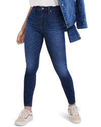 Madewell - Curvy High Waist Skinny Jeans - Lyst