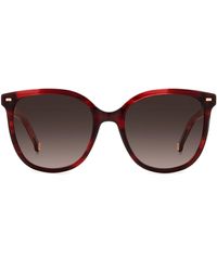 Carolina Herrera - 55mm Round Sunglasses - Lyst