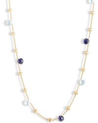Marco Bicego - Africa Semiprecious Stone Necklace - Lyst