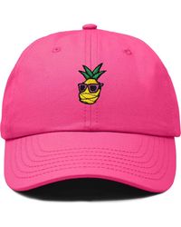 Alix - Pineapple Embroidered Dad Hat - Lyst