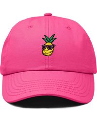 Alix - Pineapple Embroidered Dad Hat - Lyst