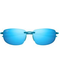Maui Jim - Ho'Okipa 64Mm Oversize Polarizedplus2 Rectangular Sunglasses - Lyst