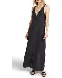 Faherty - Big Sur Linen Maxi Dress - Lyst