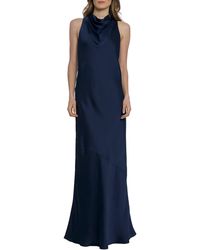 Maggy London - Sleeveless Cowl Neck Gown - Lyst