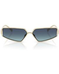 Tiffany & Co. - 60Mm Irregular Rectangular Sunglasses - Lyst