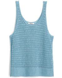 Madewell - Linen Sweater Tank Top - Lyst
