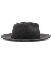 Mango - Wool Felt Fedora - Lyst