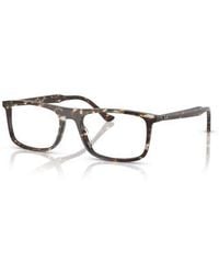 Ray-Ban - 55Mm Rectangle Optical Glasses - Lyst