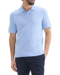 Theory - Goris Grid Light Performance Polo - Lyst
