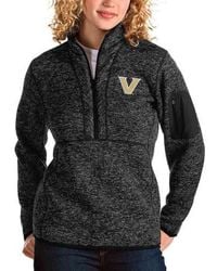 Antigua - Vanderbilt Commodores Fortune Half-Zip Pullover Jacket - Lyst