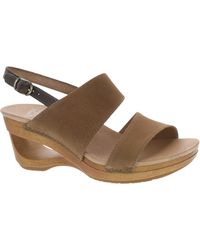 dansko wedge shoes