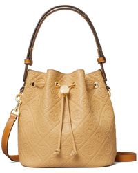Tory Burch - T Monogram Bucket Bag - Lyst