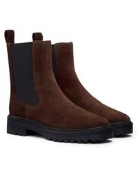 Reformation - Katerina Lug Sole Chelsea Boot - Lyst