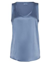 Brunello Cucinelli - Satin Top - Lyst