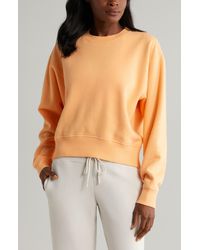 Zella - Cloud Fleece Sweatshirt - Lyst