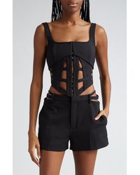 Dion Lee - Cage Corset Top - Lyst