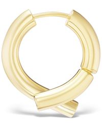 Tabayer - Oera Knot Bypass Hoop Earrings - Lyst
