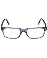 Tom Ford - 53Mm Rectangular Light Blocking Glasses - Lyst