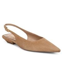 Sam Edelman - Netty Slingback Pointed Toe Flat - Lyst