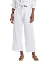 Splendid - Adele Cotton Gauze Drawstring Pants - Lyst