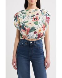 Cleobella - Merida Floral Organic Cotton Top - Lyst