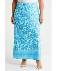 Vince Camuto - Print Maxi Skirt - Lyst