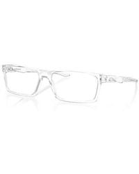 Oakley - 59Mm Rectangle Optical Glasses - Lyst