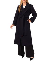 Ted Baker - Wool Blend Wrap Coat - Lyst