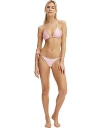 Cotton On - String Triangle Bikini Top - Lyst