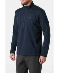 Helly Hansen - Versatile Half Zip Midlayer Fleece Pullover - Lyst