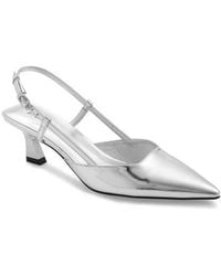 Stuart Weitzman - Slingback Kitten Heel Pumps - Lyst
