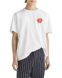 Rag & Bone - Rbny Apple Graphic T-shirt - Lyst