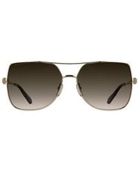 Kendra Scott Davie 60Mm Gradient Aviator Sunglasses in  display picture 2