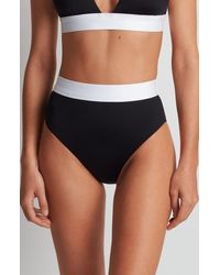 Ralph Lauren - Banded High Waist Bikini Bottoms - Lyst