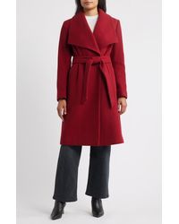 Sam Edelman - Chevron Pattern Tie Waist Coat - Lyst