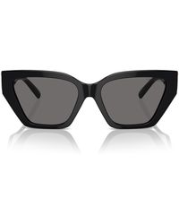 Tiffany & Co. - 55mm Polarized Cat Eye Sunglasses - Lyst