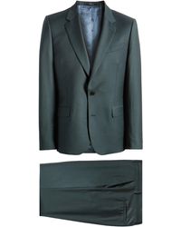 Paul Smith - Tailored Fit Solid Green Wool Suit - Lyst
